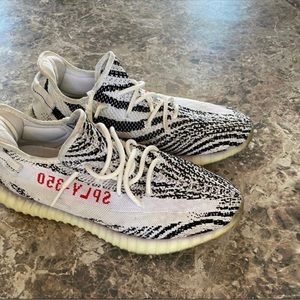 Zebra Yeezys, Size 12